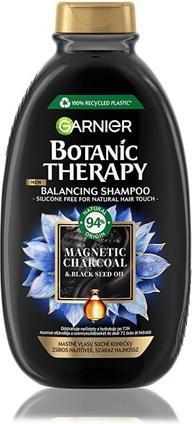 Actual product image Garnier Botanic Therapy Magnetic Charcoal &ack Seed Oil Shampoo (oily hair with dry ends) - 250ml (250 ml, Liquid shampoo)