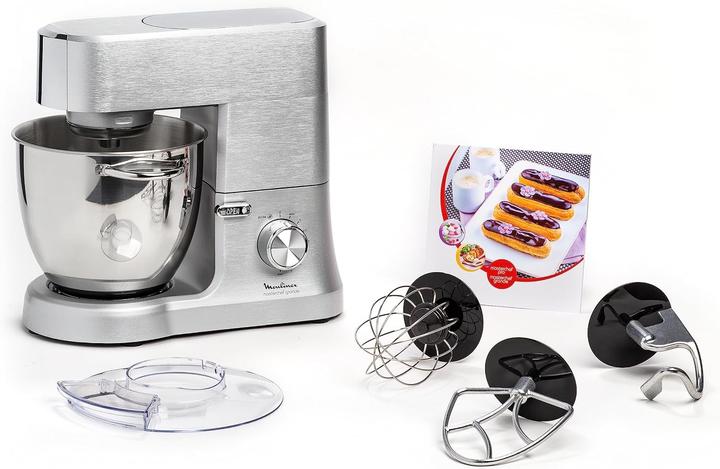 Productafbeelding Moulinex Keukenmachine Masterchef Grande Zilver (1500 W, 6.70 l)