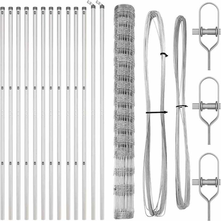 Produktbild vidaXL Outdoor-Zaunpfosten