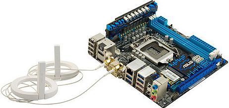 Produktbild ASUS P8Z77-I Deluxe (LGA 1155, Intel Z77, Mini-ITX)