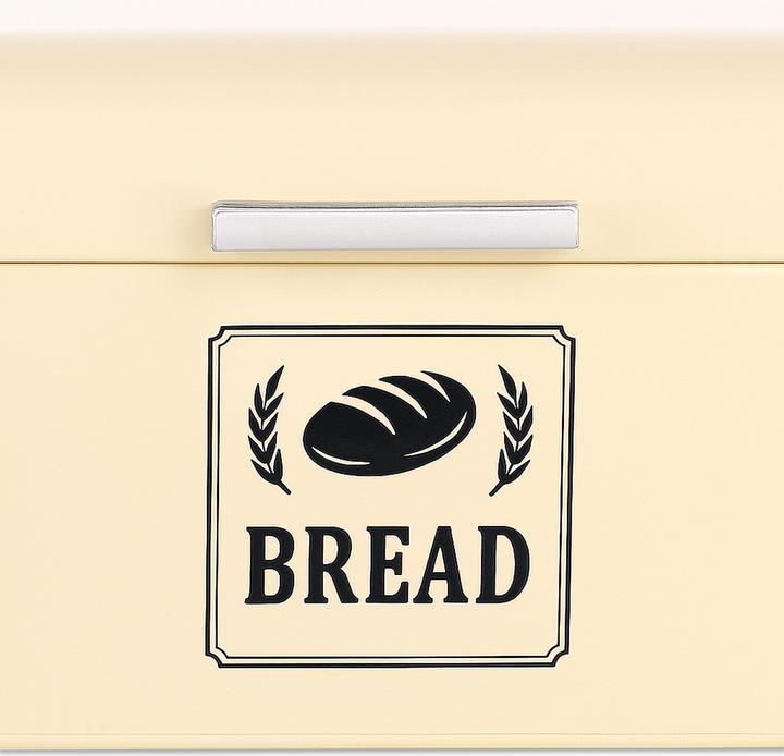 Actual product image Relaxdays Retro Brotkasten mit Deckel & Griff