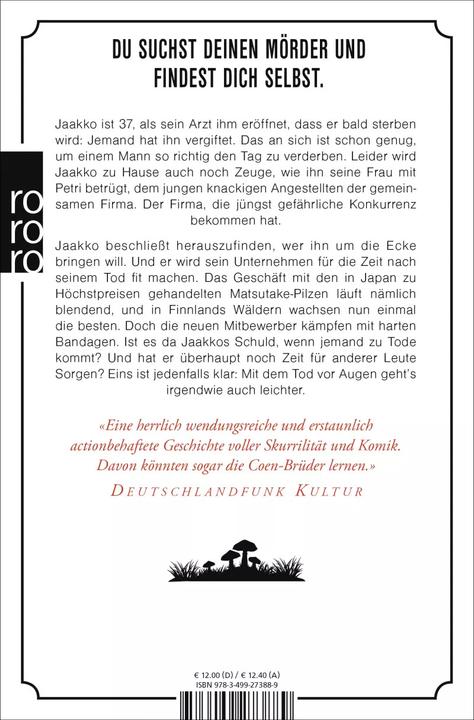 Produktbild Die letzten Meter bis zum Friedhof (Deutsch, Antti Tuomainen, 2019)