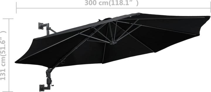 Produktbild vidaXL Sonnenschirm (3 m)