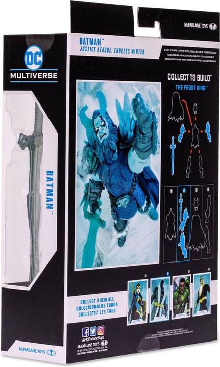 Produktbild McFarlane DC Multiverse figurine Build A Batman Endless Winter 18 cm