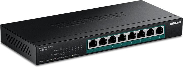 Produktbild Trendnet 8-PORT 2.5G POE++ SWITCH (8 Ports)