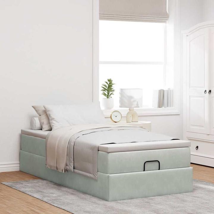 Produktbild vidaXL Ottoman-Bett (90 x 190 cm)