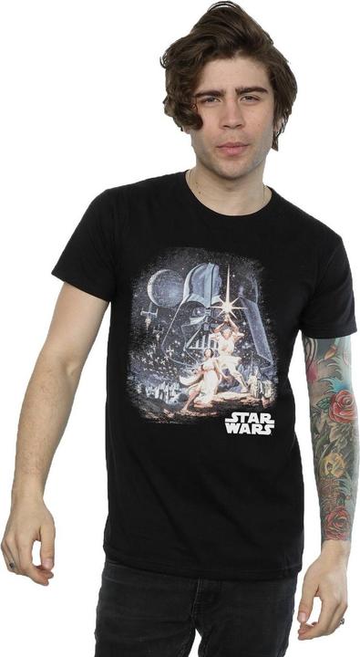 Produktbild Star Wars Retro Montage TShirt (M)