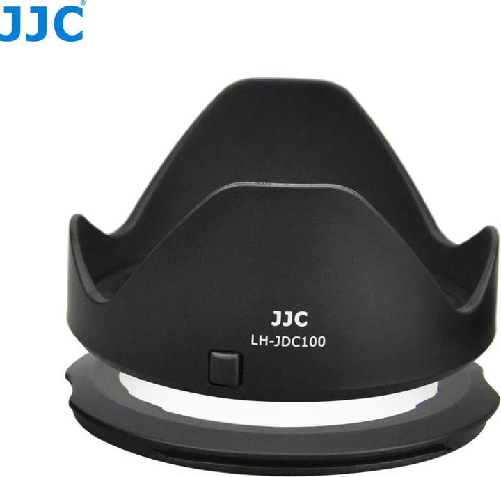 Produktbild JJC LH JDC100 zonnekap (Canon LH DC100 + Canon FA DC67B filter adapter ring)