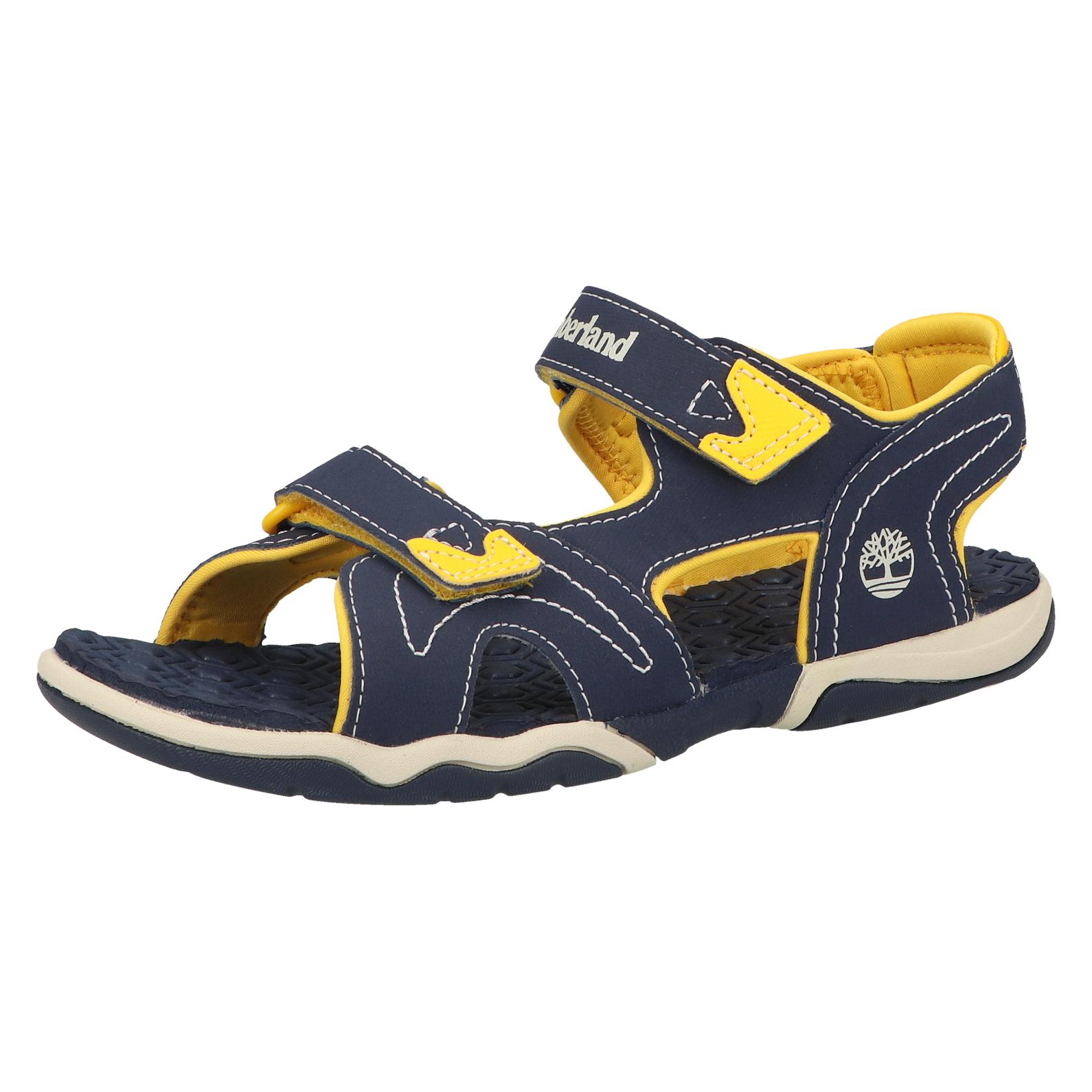 Timberland, Jungen, Sandalen, Sandalen, Blau, Gelb, (38)