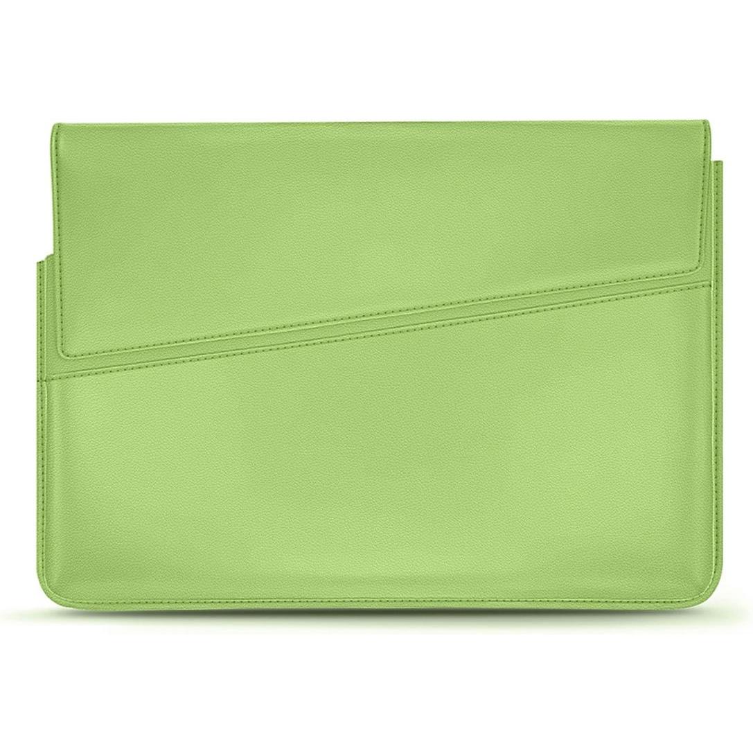 Noreve Lederhülle, Notebooktasche, Grün