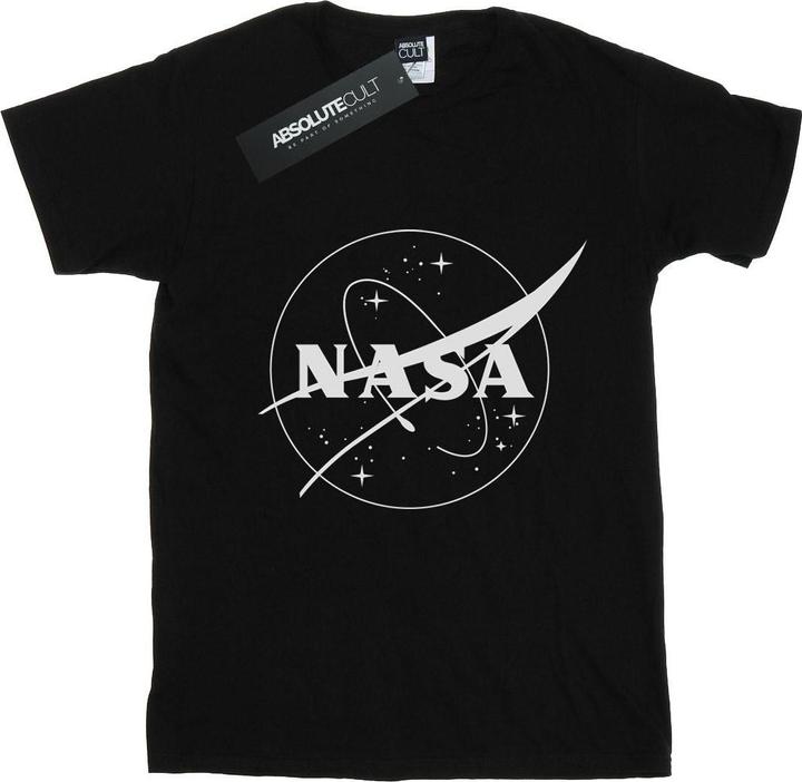 Produktbild Nasa Classic Insignia Logo Monochrome TShirt Mädchen (128)