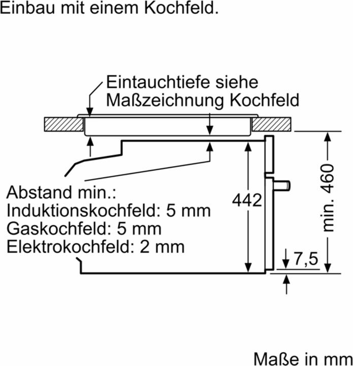 Produktbild Bosch Hausgeräte Einbauherd/Backofen CBG7341B1