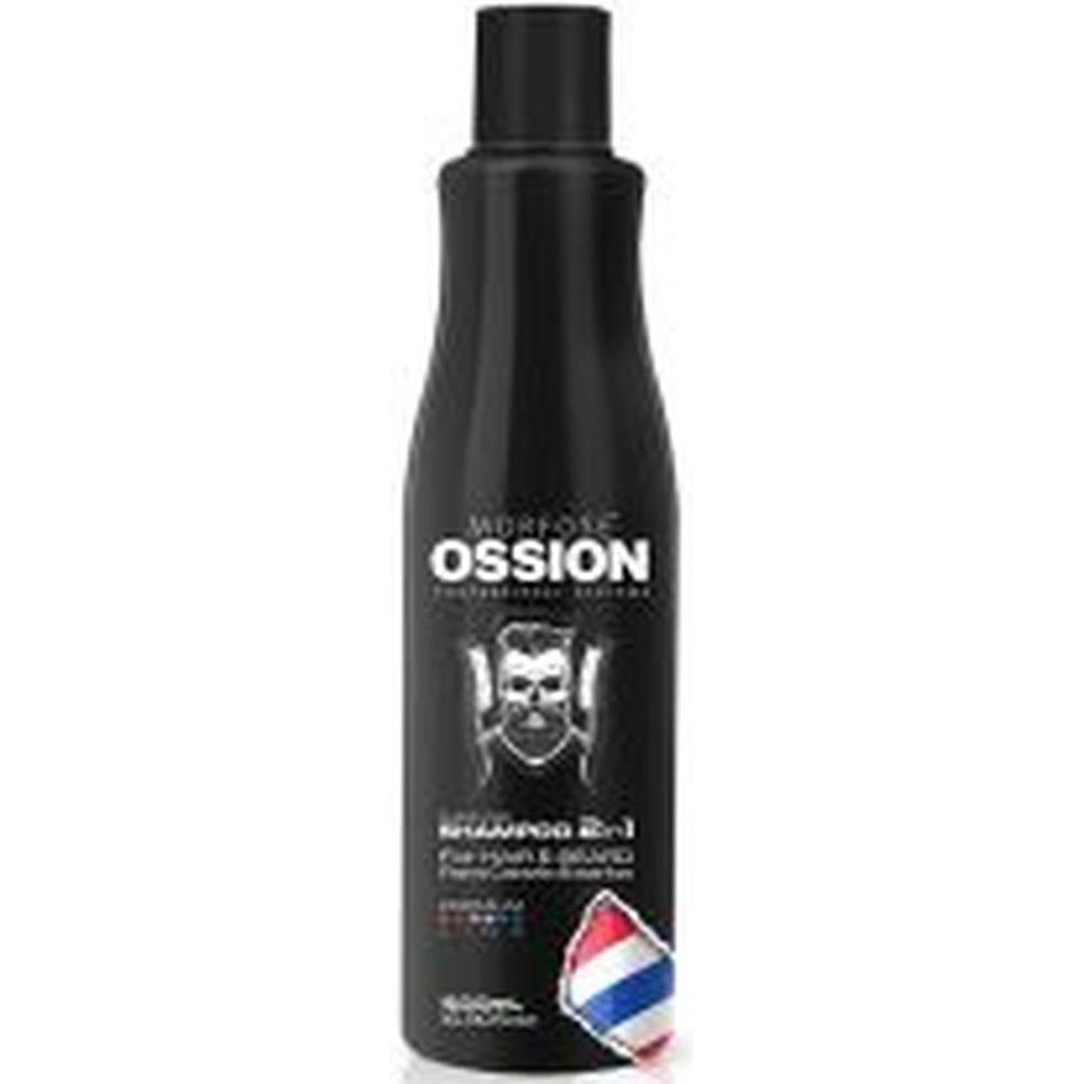 Morfose , Shampoo, Ossion Puryfing Shampoo 2In1 Per Capelli E B (Shampoo Liquido, 500 Ml)