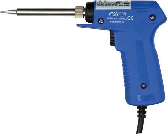 Actual product image Velleman Ceramic Soldering Gun "Quick Hot" 30-130W 220-240Vac