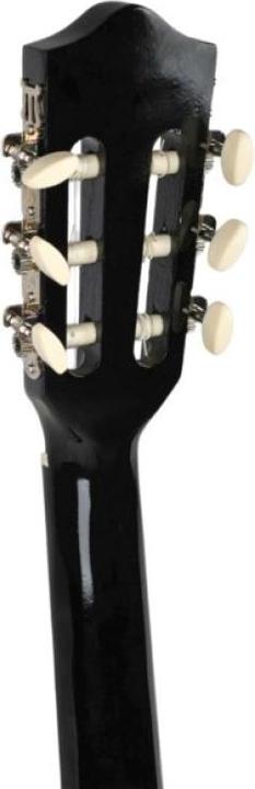 Actual product image V-tone BCG BK - Gitara klasyczna 4/4 czarna do nauki (Lime wood, Nylon, Okoume, Plastic)