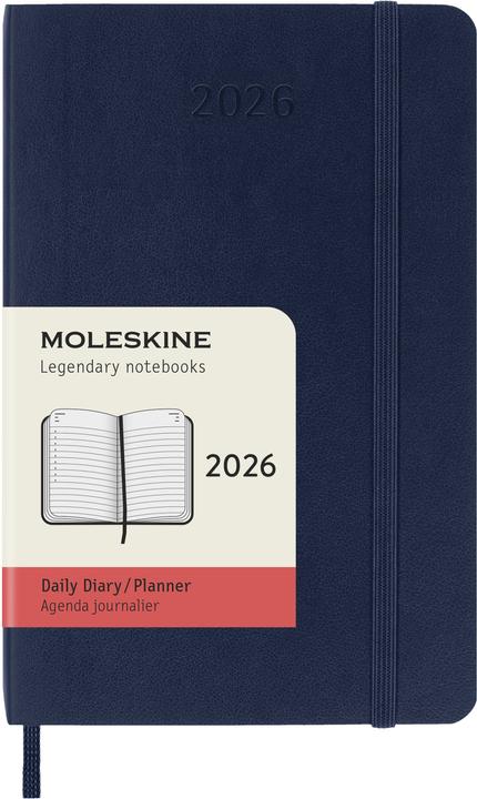 Actual product image Moleskine Diary (Pocket 9x14, 1 day / 1 page)