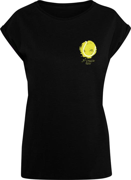 Produktbild Merchcode Ladies Its Tennis Time Extended Shoulder Tee - 116489 (S)
