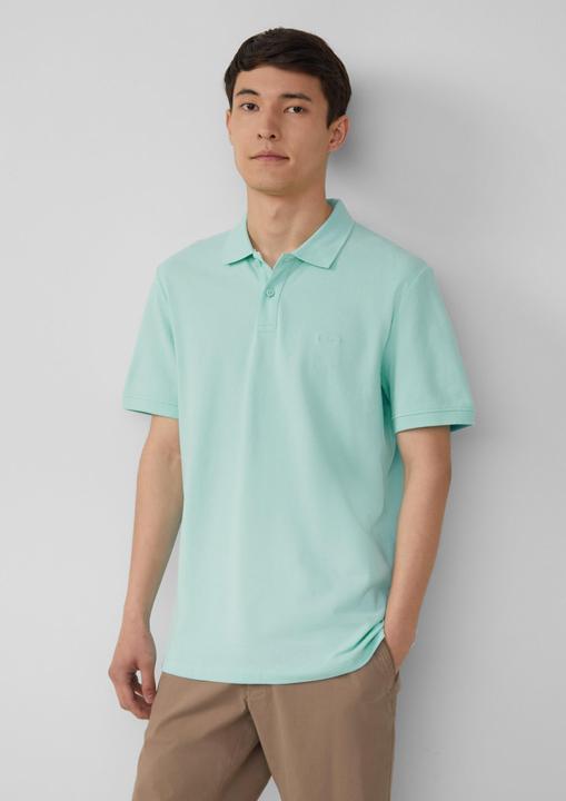 Produktbild S.Oliver Polo-Shirt Poloshirt aus Baumwollpiqué (L)