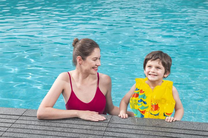 Actual product image Bestway Inflatable Toddler Swim Vest (One size, 18-30 kg)