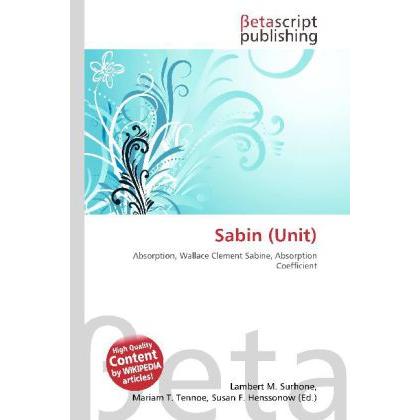 Sabin (Unit), Fachbücher