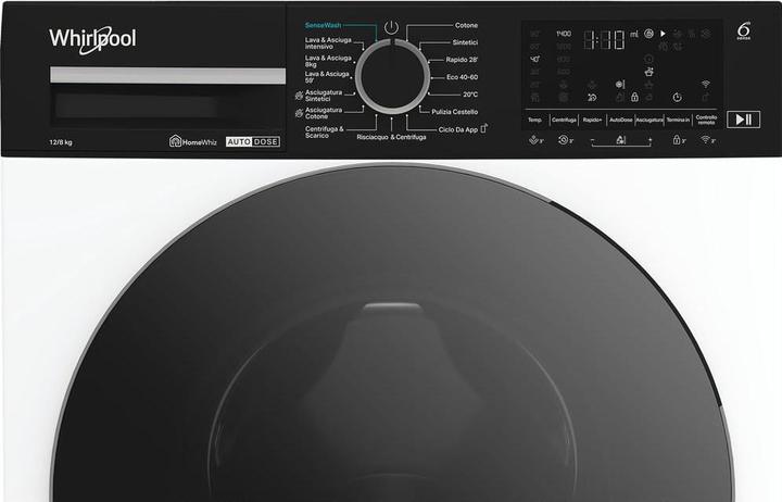 Produktbild Whirlpool LAVASC 12+8kg A-10/D VAP AUTOD
