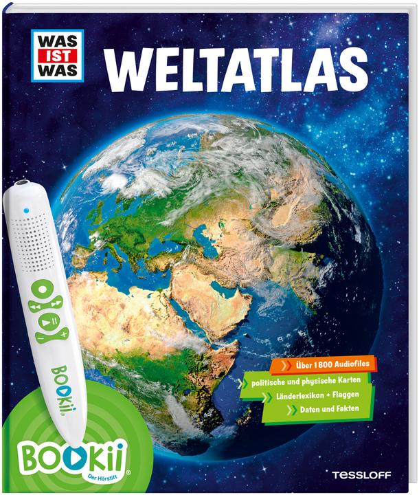 WAS IST WAS Weltatlas (German, Michael Schmeling, Dr Manfred Baur, Petra Naked, Jürgen Heimüller, 2018)