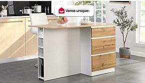 Image du produit Vente-unique Pomarela (140 x 80 x 91 cm)