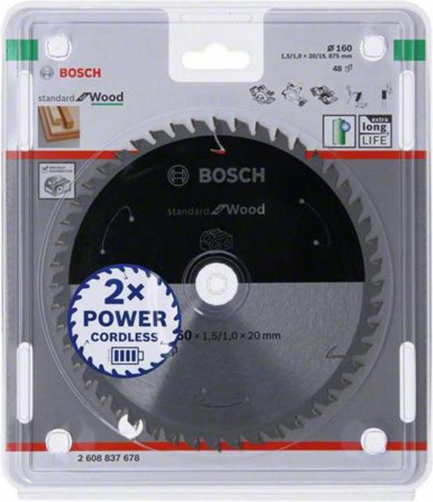 Productafbeelding Bosch Professional Zubehör Cirkelzaagblad standaard voor hout