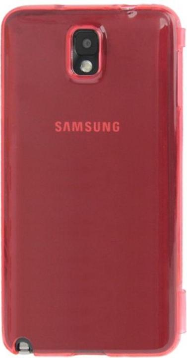 Produktbild König Design Handyhülle Flip Quer für Handy Samsung Galaxy Note 3 Rot (Samsung Galaxy Note 3)