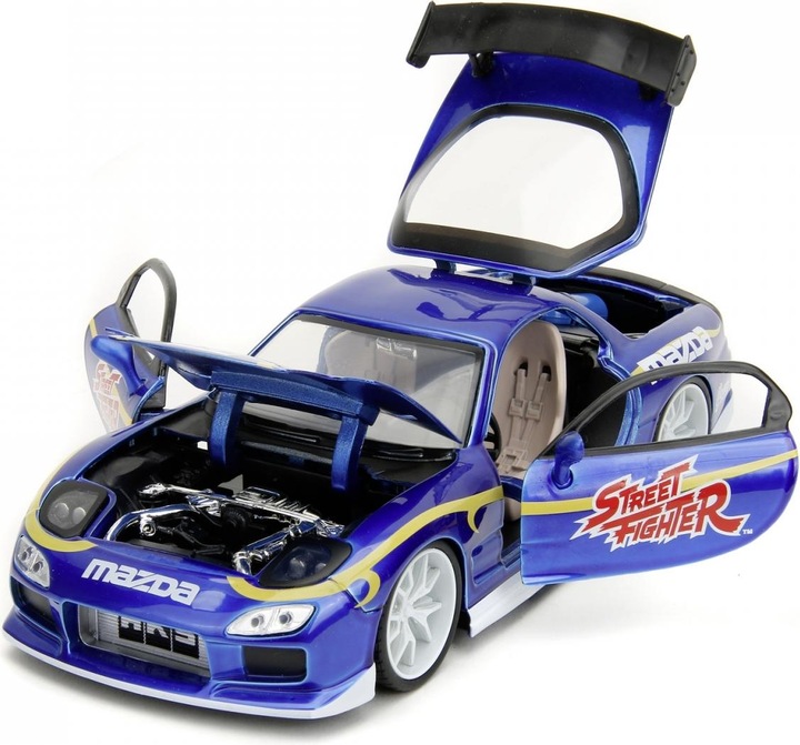 Immagine prodotto Jada Street Fighter 1993 Mazda RX7 1:24