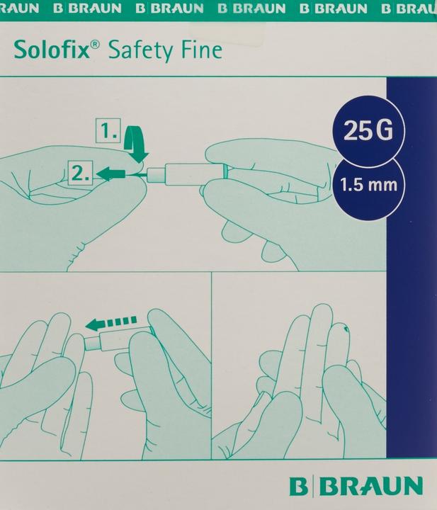 Actual product image B.Braun Lancet Fine 25 G x 1.5mm (Lancets)