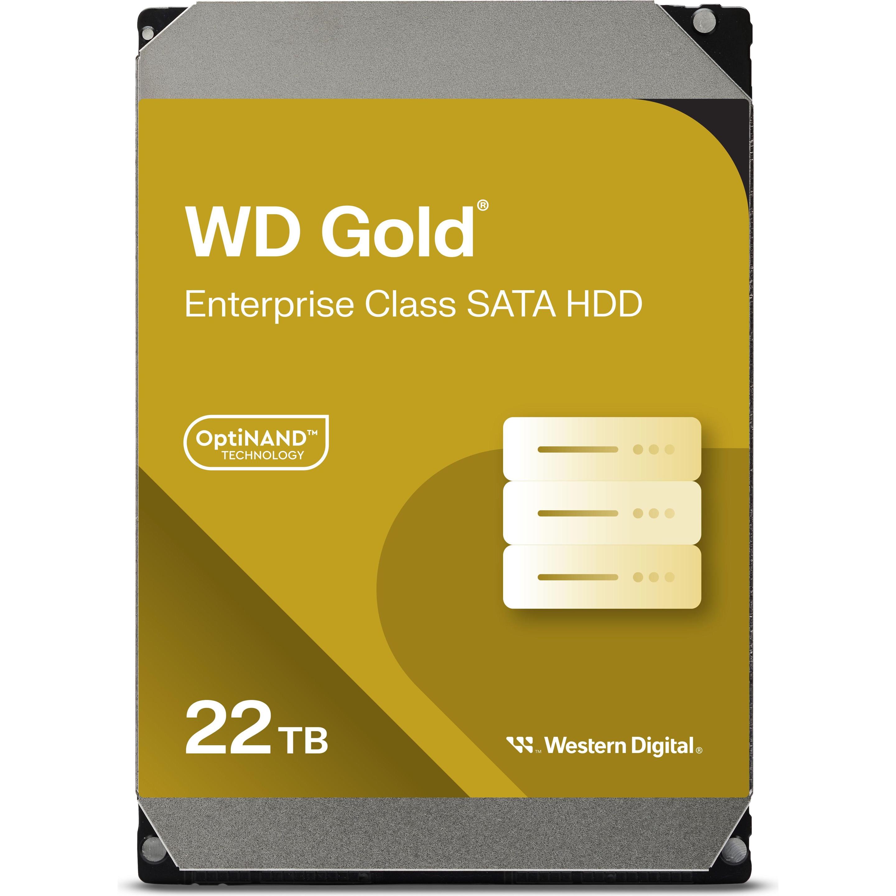 WD Gold (22 TB, 3.5", CMR), Festplatte