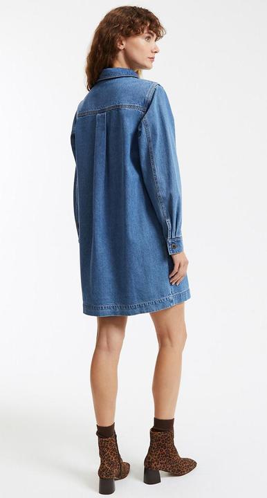 Produktbild La Redoute Collections Kurzes Jeanskleid Signature ALBANE (36)