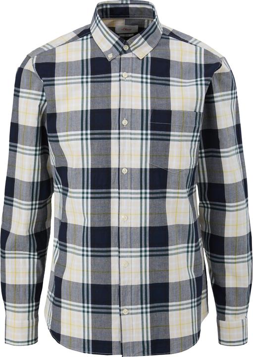 Produktbild s.Oliver Hemd Slim: Hemd mit Button-down-Kragen (S)