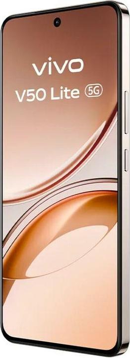 Produktbild Vivo V50 Lite 5G (256 GB, Titanium Gold, 6.77", Dual SIM, 5G)