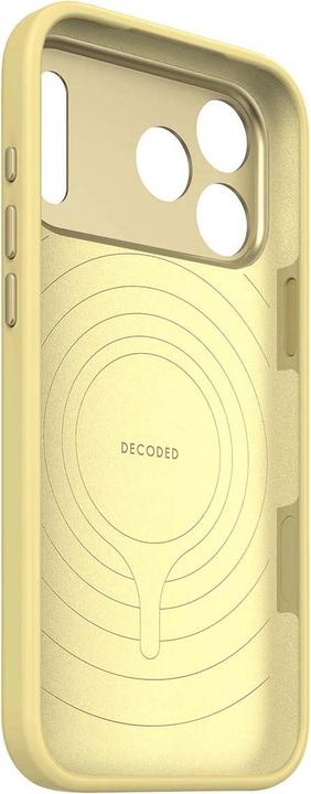 Productafbeelding Decoded Silicone Backcover Apple iPhone 17 Pro Max Yuma Yellow (Apple iPhone 17 Pro Max)