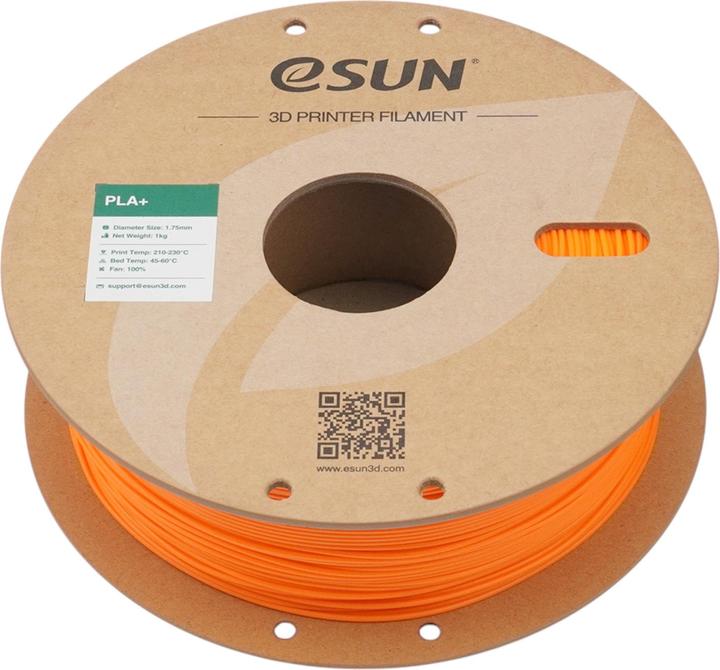 Image du produit eSUN PLA+ Korallen Orange Filament 1.75mm 1Kg (PLA+ LECTURE, 1.75 mm, 1000 g)