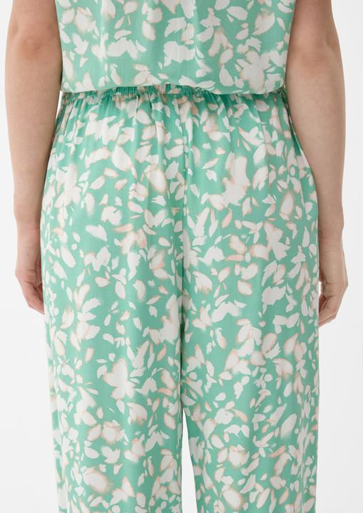 Immagine prodotto s.Oliver Hose Regular: Stoffhose mit Allover-Print (40)