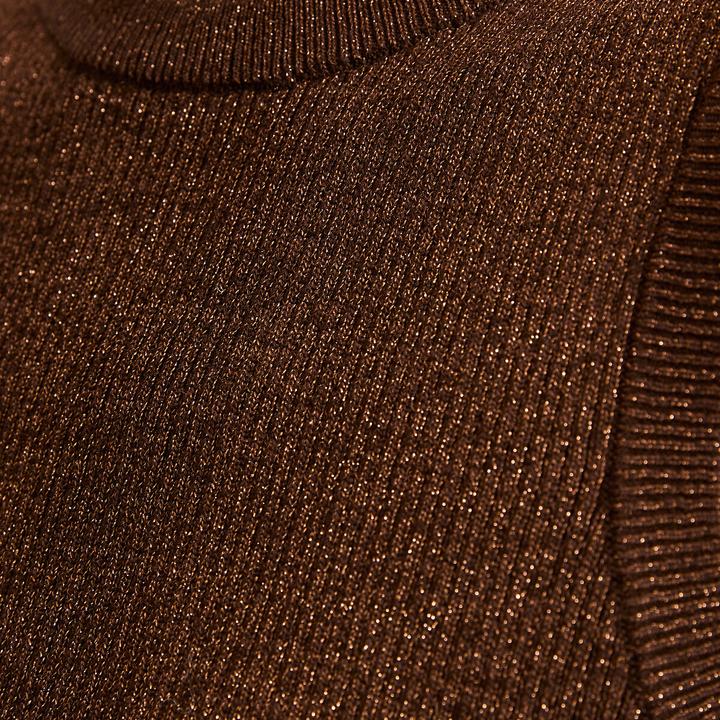 Produktbild La Redoute Collections Pullunder aus glänzender Maschenware mit offenem Rücken (L)