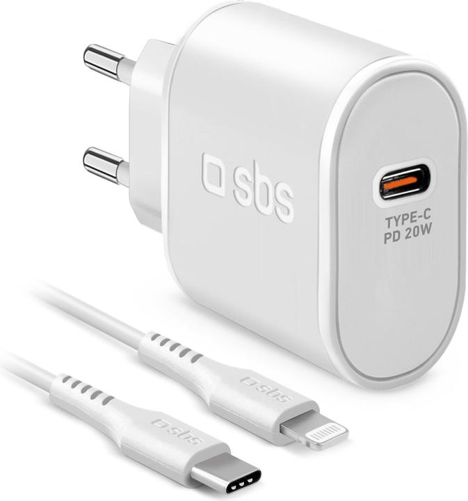 Actual product image SBS TETRKITPD20LIGW Mobile Device Charger White Indoor (20 W, 1 portion)