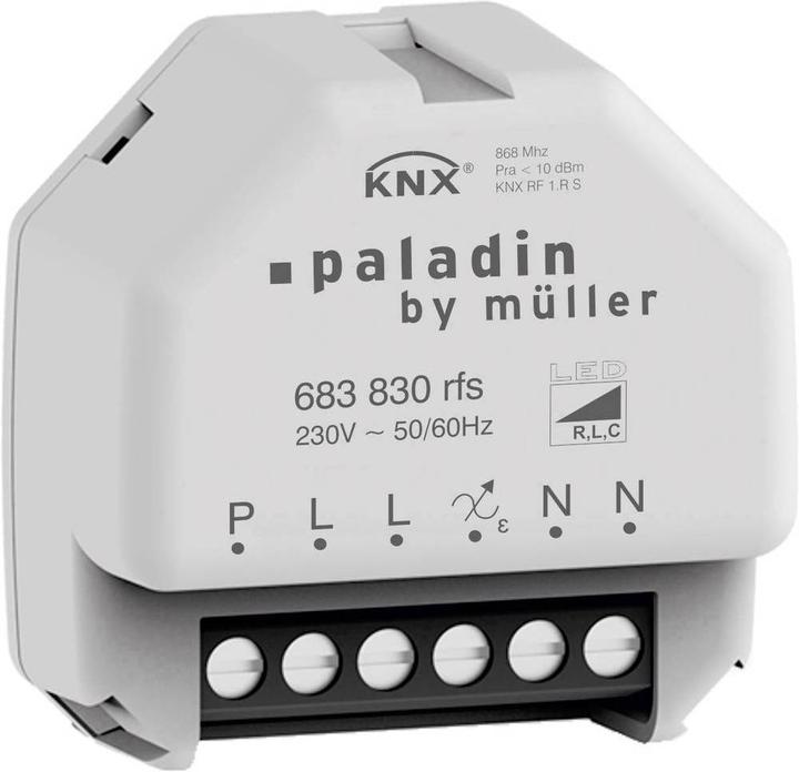 Actual product image Paladin Dimming actuator KNX RFS saldimmer for RLC and LED (Dimming actuator)