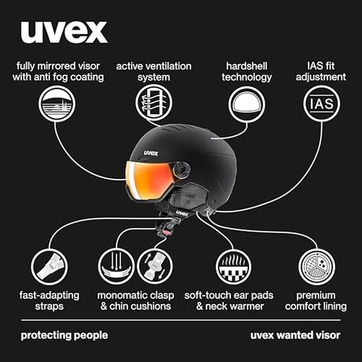Actual product image Uvex Sports Wanted Visor (58 - 61 cm, L)