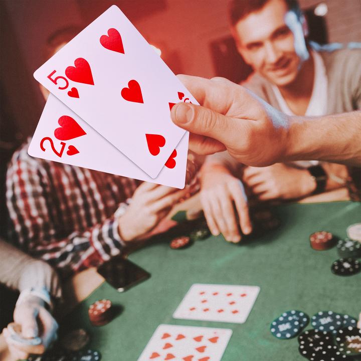 Produktbild Relaxdays Pokerkarten Jumbo (Deutsch)
