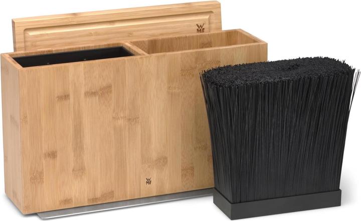 Produktbild WMF 3in1 Aufbewahrungsbox Messerblock Utensilienhalter Schneidebrett Bambus