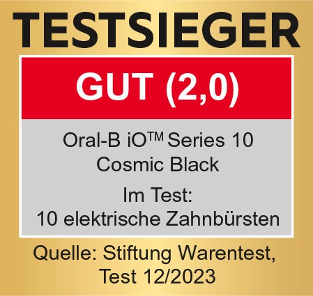 Actual product image Oral-B iO Series 10 (Oscillating toothbrush)