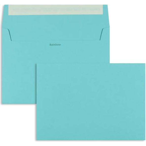 Thumbnail - Blanke, Briefumschlag, Briefumschläge C5 120g/qm haftklebend VE=250 Stück blau (162 x 229 mm, 250 x)