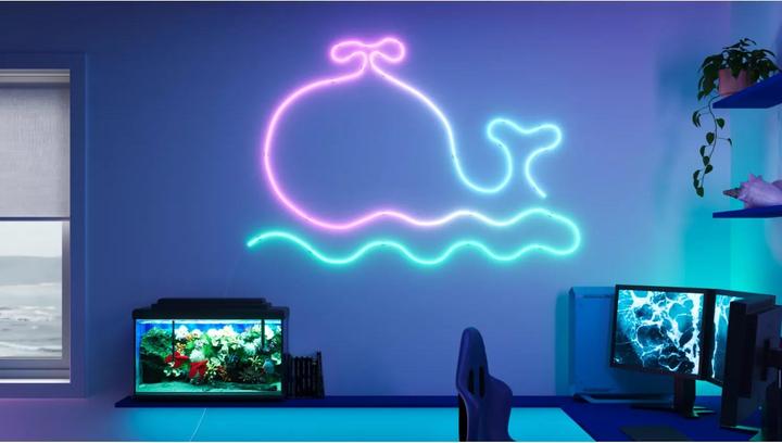 Image du produit WiZ Bande LED Smart Flex Strip (RGBIC, 1000 cm, Intérieur)
