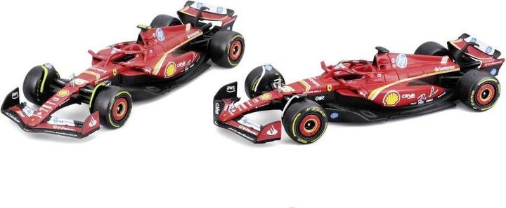 Produktbild Bburago F1 Ferrari SF-24 '24 2er-Set 1:43 Modellauto