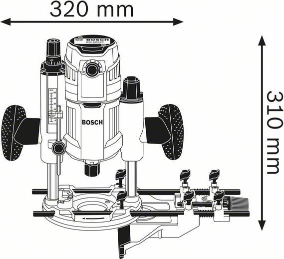 Image du produit Bosch Professional GOF 1600 CE