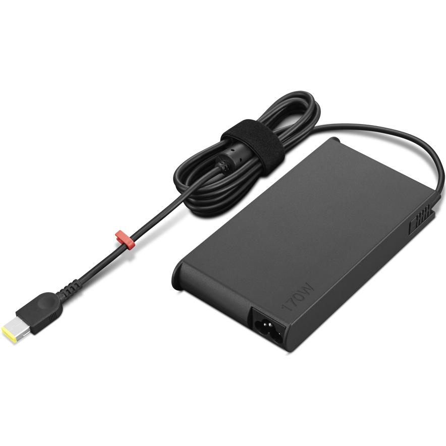 Lenovo Smartphone ThinkStation Slim 170W AC Adapter (Slim tip) -EU , Pezzo di ricambio notebook, Nero